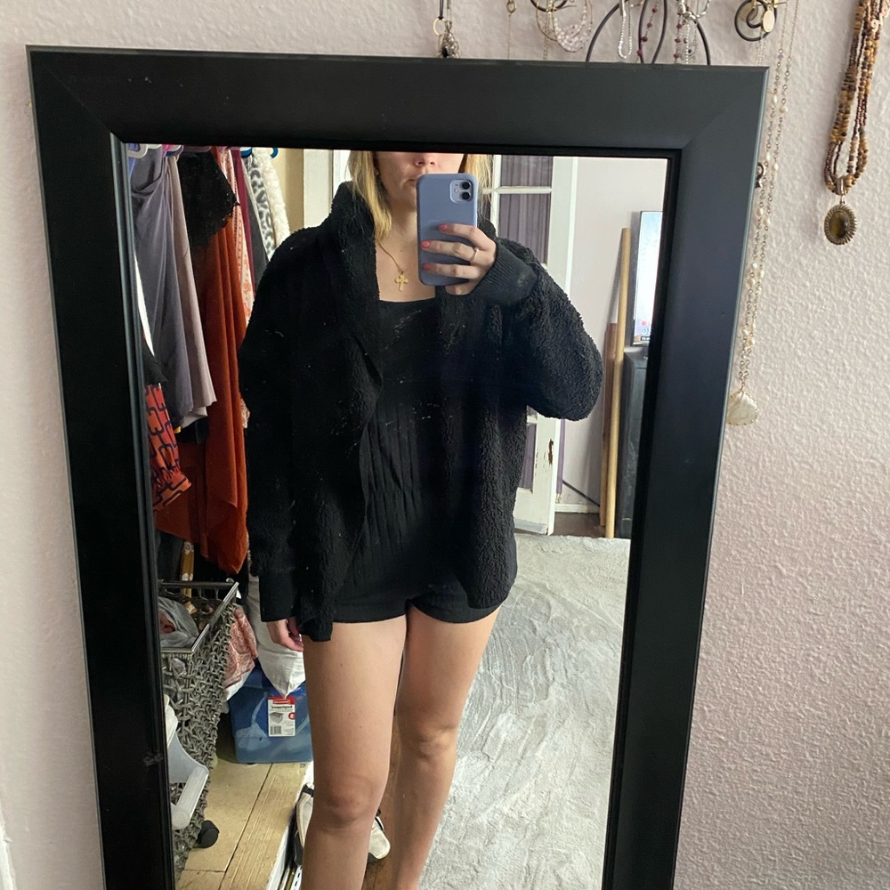Fluffy jacket